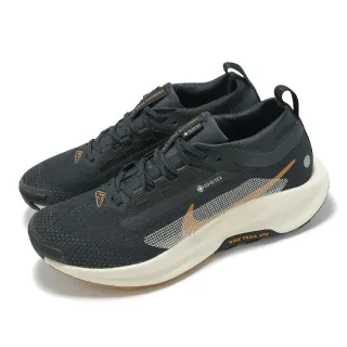 【NIKE 耐吉】防水越野跑鞋 Pegasus Trail 5 GTX 男鞋 女鞋 黑 橘 機能 戶外 小飛馬 運動鞋(FQ0908-007)