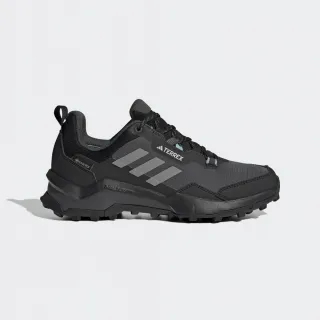【adidas 愛迪達】登山鞋 戶外鞋 女鞋 運動鞋 緩震 TERREX AX4 GORE-TEX 黑 HQ1051