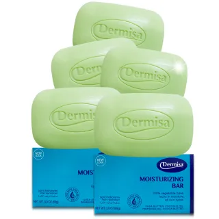 【Dermisa】升級版美國超級保濕淡斑皂5入組85gx5(潔顏皂)