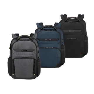 【Samsonite 新秀麗】PRO-DLX 6 輕量防彈尼龍防潑水商務多功能筆電後背包/雙肩包/電腦包15.6吋(多色可選)
