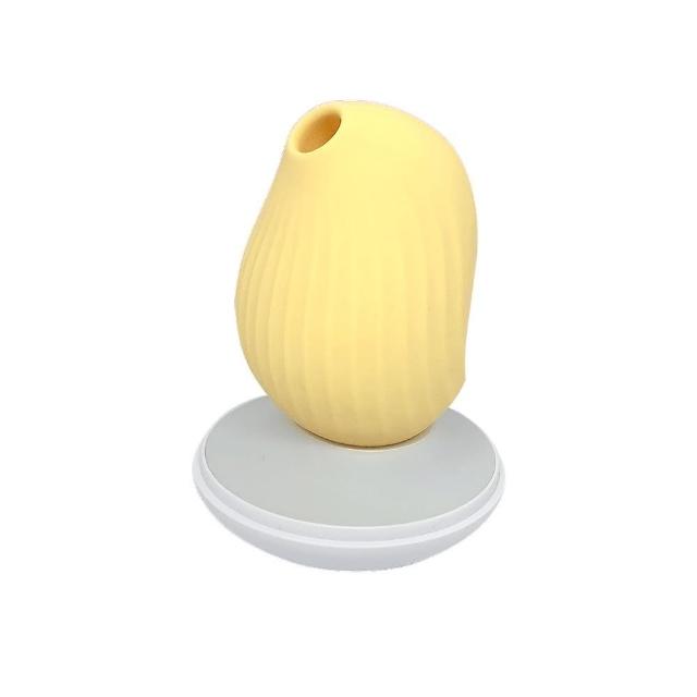 【大人糖】逗豆鳥PRO 2代｜吸吮震動 情趣按摩器+小夜燈 檸檬黃(情趣職人 情趣用品.跳蛋 按摩棒 吸吮器)