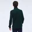 【NAUTICA】官方旗艦 男裝 保暖時尚高領拉鍊長袖上衣(綠色)