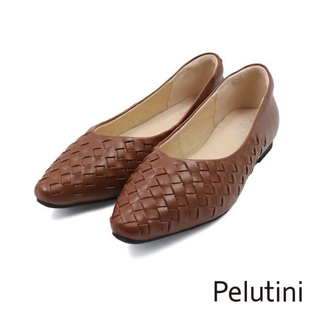 Michael Kors 金色LOGO素面平底娃娃鞋(酒紅色