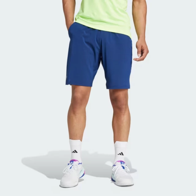 adidas 愛迪達 短褲 男款 運動褲 ERGO SHORT 藍 IZ3313