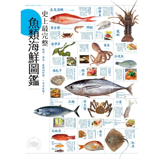 【momoBOOK】史上最完整魚類海鮮圖鑑(電子書)