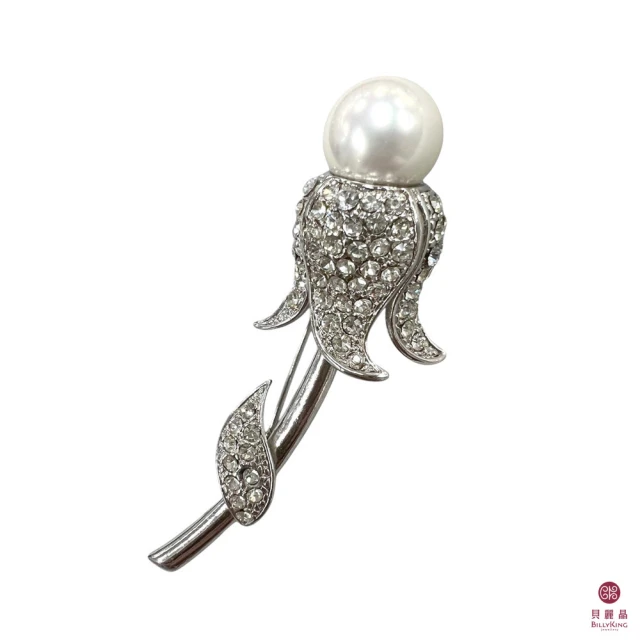 BILLY KING 貝麗晶 小號水晶鑽胸針(BC706) 