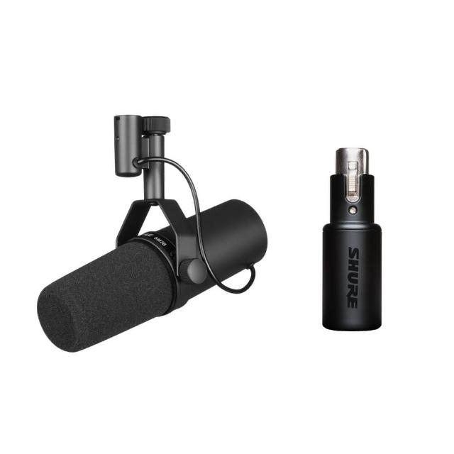 【SHURE】SM7B + MVX2U錄音介面(鍵寧公司貨)