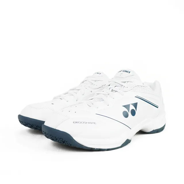 【YONEX】Power Cushion 65 X 男女 羽球鞋 支撐 抗扭 瞬移 白 深藍(SHB65X4EX)