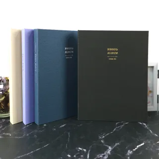 【珠友】20K雙格相本(可收納80枚4x6照片/成長紀念/回憶珍藏/明信片)