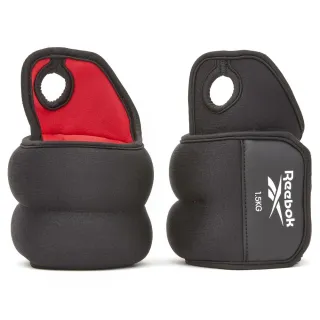 【REEBOK】Wrist Weights 手腕負重環 - 1.5公斤 - 2入組(訓練手環、健身配件、運動配件)