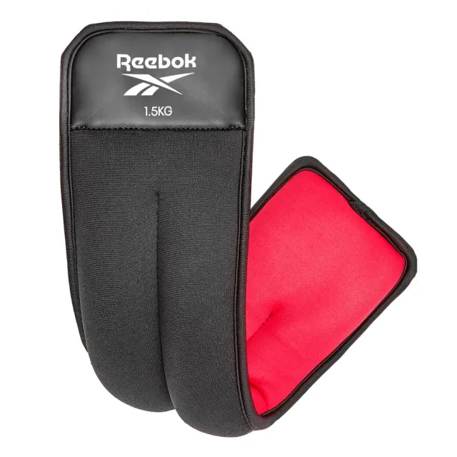【REEBOK】Wrist Weights 手腕負重環 - 1.5公斤 - 2入組(訓練手環、健身配件、運動配件)