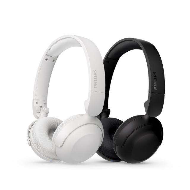 【Philips 飛利浦】AI通話降噪25H超續航藍牙5.3頭戴耳機-TAH2209(降噪)