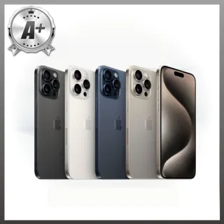 【Apple】A+ 級福利品 iPhone 15 Pro Max 256G 6.7吋(贈充電組)