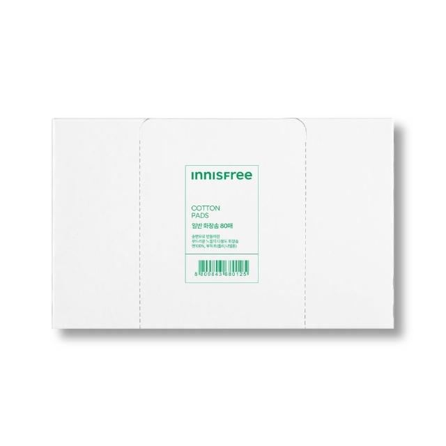 【innisfree】妝自然美妝工具-棉質化妝棉