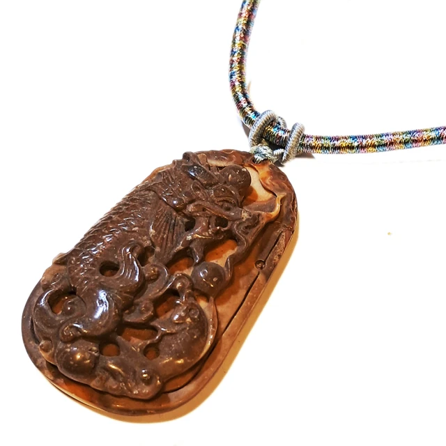 十方佛教文物 祥龍{龍宮舍利}項鍊(發展 事業順利)