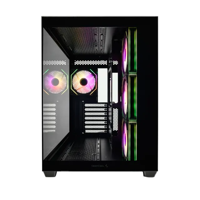 【DeepCool】九州風神 CG530 4F ATX 海景房電腦機殼(黑色/支援背插式ATX)