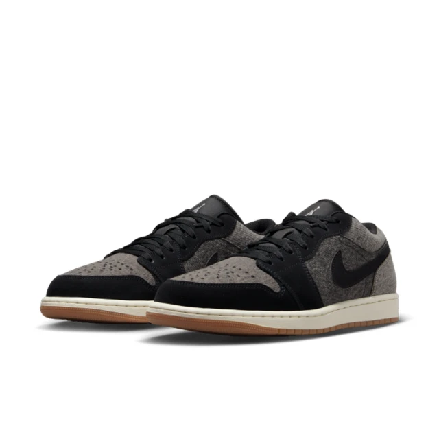 NIKE 耐吉 運動鞋 休閒鞋 男鞋 AIR JORDAN 1 LOW SE Black Denim 黑 灰 丹寧 牛仔布 AJ1(HJ4360001)