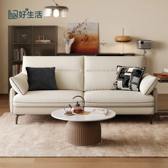 hoi! 好好生活 預購60天★林氏木業北歐簡約貓抓布大四人