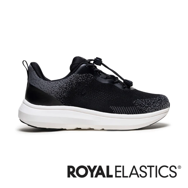 ROYAL ElasticsROYAL Elastics RYL 飛織運動休閒鞋 男鞋(黑色)