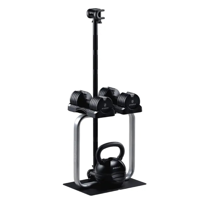 【BYZOOM FITNESS】Pure Series 12.5lb啞鈴+30lb壺鈴套組 白/黑二色(12.5lb美型套組)