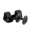 【BYZOOM FITNESS】Pure Series 50lb/約22.6kg 5段重量可調式啞鈴 白/黑二色 單入(BZ-QCD-50LB)