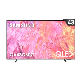 【SAMSUNG 三星】43型4K QLED智慧連網 液晶顯示器 壁掛安裝 43Q60C(QA43Q60CAXXZW)