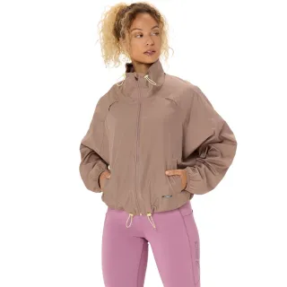 【asics 亞瑟士】ACTIBREEZE™ 平織外套 女款 NAGINO 海外版型 訓練外套(2032D146-020)