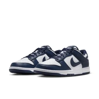 【NIKE 耐吉】運動鞋 休閒鞋 男鞋 女鞋 NIKE DUNK LOW RETRO Midnight Navy 午夜藍 深藍(HF5441107)