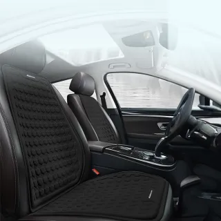 【ANBORTEH 安伯特】冰絲涼爽椅組 椅背墊+座墊(涼感座墊 汽車座墊 久坐不悶熱)