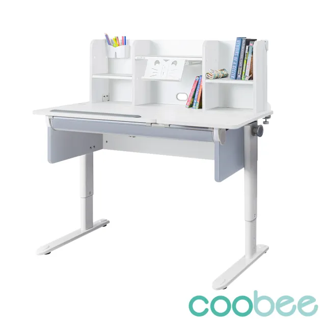 【SingBee 欣美】寬120cm 兒童書桌CB-502&510(coobee L板桌 成長桌椅 兒童書桌椅 升降桌)