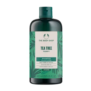 【THE BODY SHOP 美體小舖】茶樹淨化洗髮精(400ml/控油)
