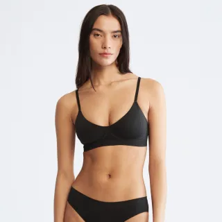 【CALVIN KLEIN】官方旗艦館 CK BONDED FLEX 薄墊無鋼圈胸罩_黑色