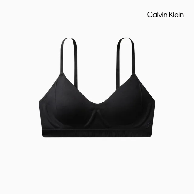 【CALVIN KLEIN】官方旗艦館 CK BONDED FLEX 薄墊無鋼圈胸罩_黑色