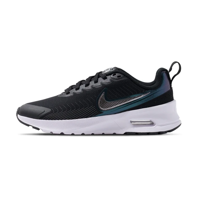 NIKE 耐吉NIKE 耐吉 Air Max Nuaxis 女鞋 黑白銀色 運動 透氣 緩震 氣墊 休閒鞋 HF1233-003
