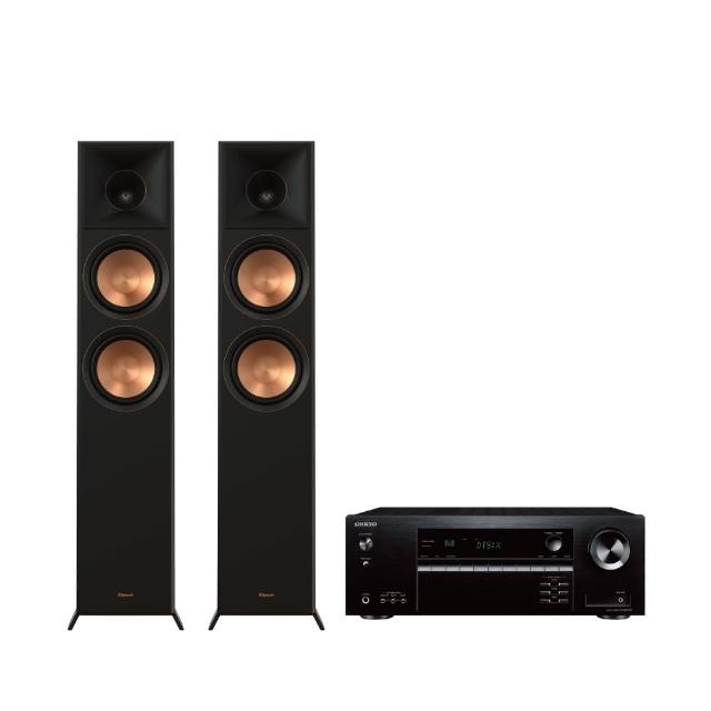 【Klipsch】RP-5000F II落地喇叭+Onkyo TX-NR7100擴大機 兩聲道組合