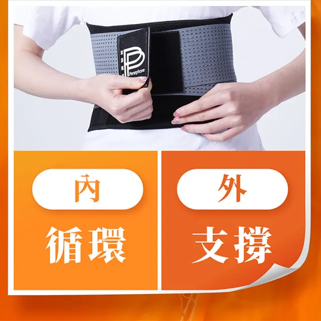 【PP 石墨烯】石墨烯能量共振機能腰夾1件-TV