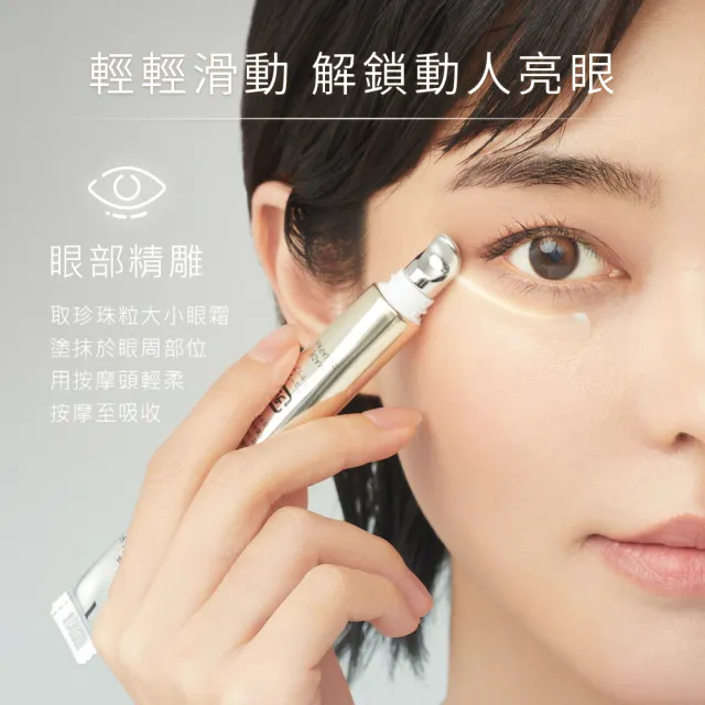 【cocochi】AG極緻奢養亮眼精塑組(眼霜15ml+眼膜8mlx5包)