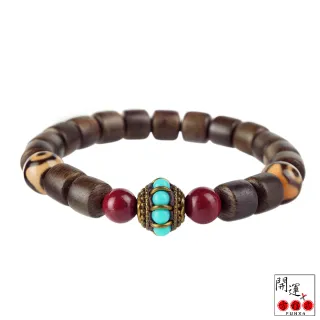 頂級特殊配方蓮師法器三眼天珠(小人退散、行車平安、招正財)