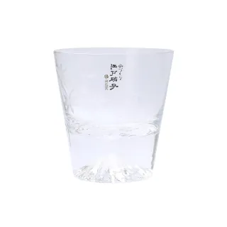 【田島硝子】日本製富士山雕花威士忌杯-紅葉(原廠正品/江戶硝子/富士山杯/玻璃杯/酒杯)