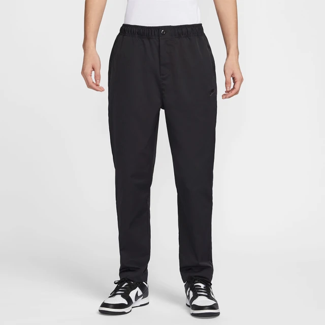 NIKE 耐吉NIKE 耐吉 長褲 男 休閒褲 窄管長褲 AS M NK CLUB WVN TAPER PANT 黑 HJ1998-010