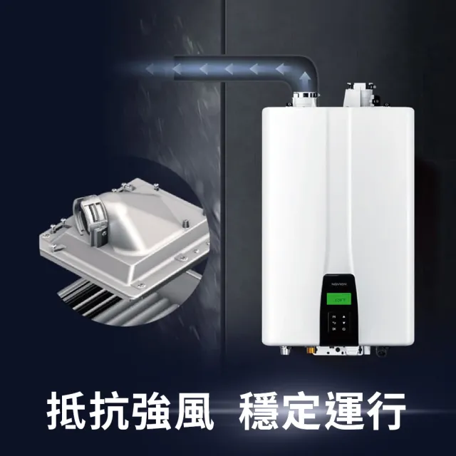 【Navien 納碧安】24L 全預混燃氣熱水器(NPE-180S2 不含基本安裝)