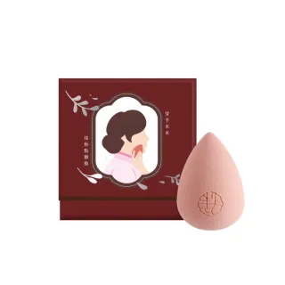 【點胭脂】玉山杜鵑 水滴型美妝蛋(經典風乾盒裝 1入)