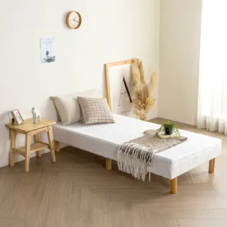 【H&D 東稻家居】多功能硬式兩用床/懶人床/萬用床/DIY(3.5尺單人 六支床腳更穩固)