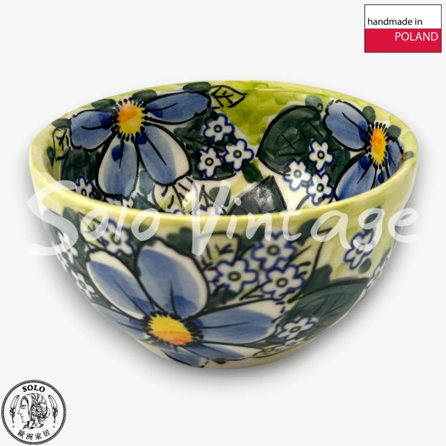 波蘭陶 Vena 波蘭陶 400ML 手把碗 花冠俏貓系列優