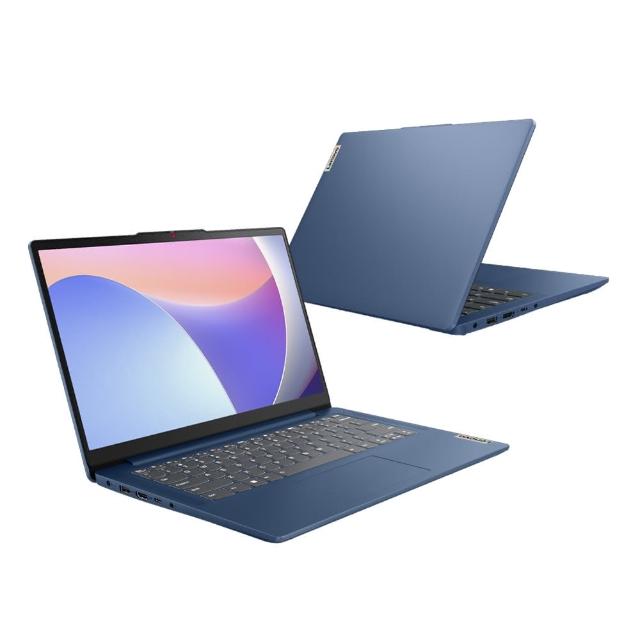 【Lenovo】Office 2024組★14吋i5輕薄筆電(IdeaPad Slim 3/83EL0017TW/i5-13420H/16G/512G/W11/藍)