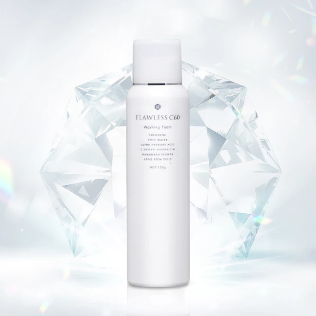 日本FLAWLESS 獨家贈義大利潔淨沐浴精_C60富勒烯鑽