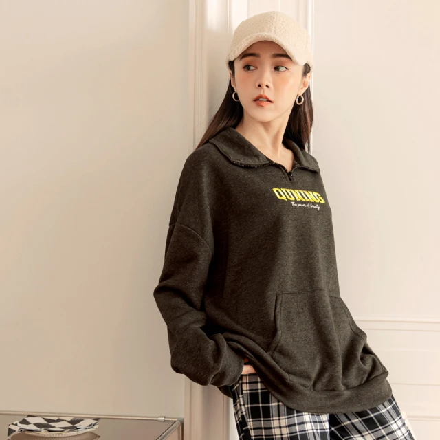 gozo 啤酒角子機貼布暈染大學T(白色)折扣推薦