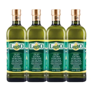 【LugliO 義大利羅里奧】經典特級初榨橄欖油(1000ml)X4入