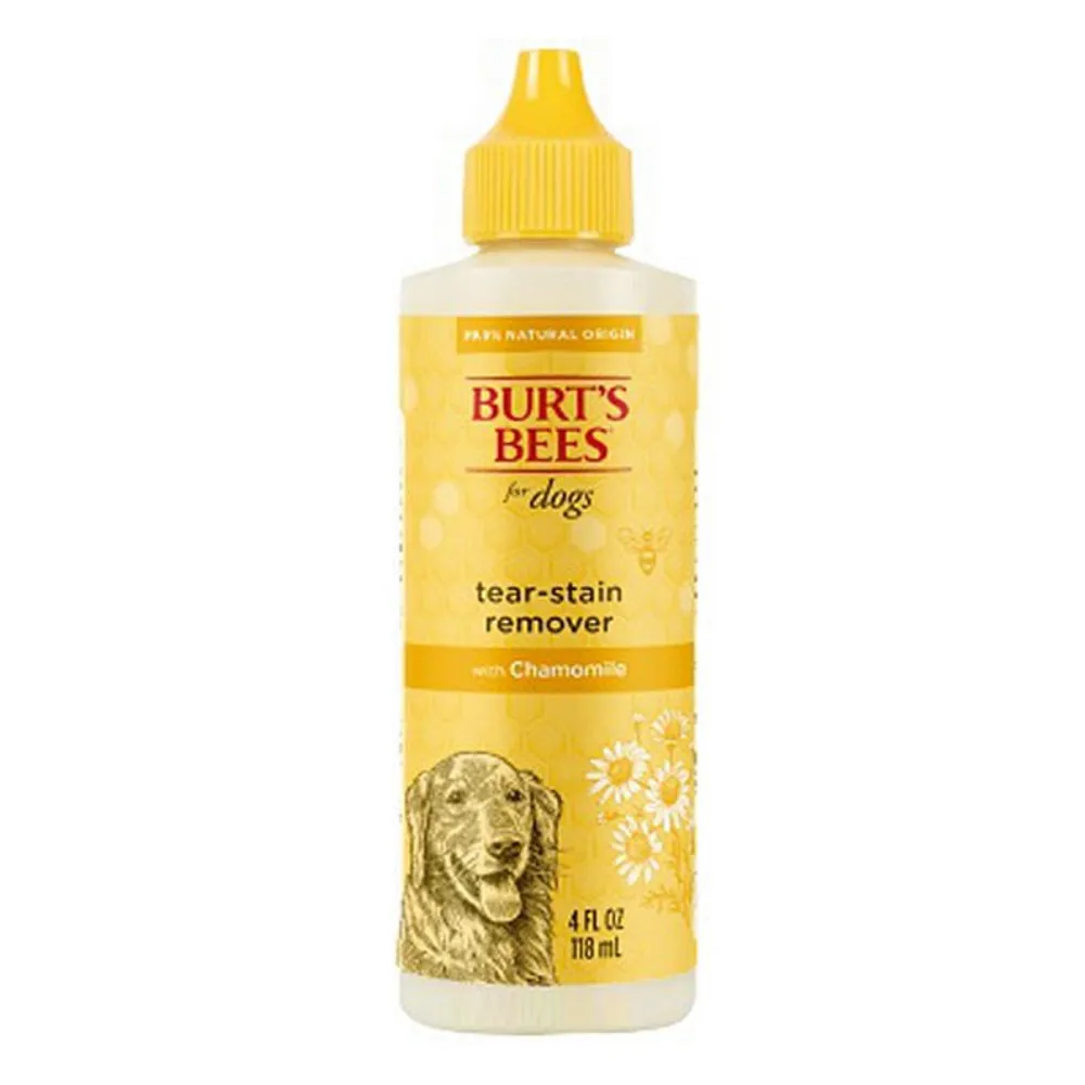 【BURT’S BEES】伯特小蜜蜂 洋甘菊淚痕消除液4oz/118ml*3入組(寵物淚痕消除液)