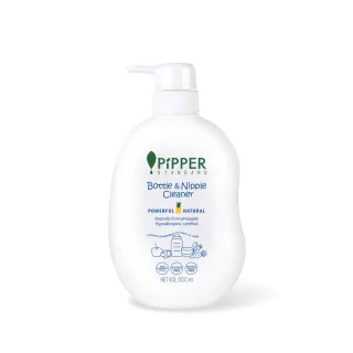 【PiPPER STANDARD】沛柏鳳梨酵素奶瓶蔬果清潔劑500ml(洗碗精/蔬果清潔/奶瓶清潔 三合一/嬰寵適用)
